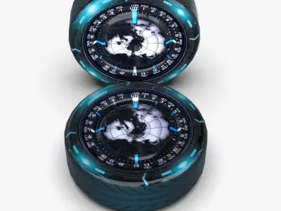 D3 Jant Maresal3d Low-poly 3D model