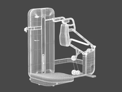 Technogym Selectorized Artis Squat 3D model