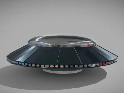 Unidentified Flying Object 3D model purchase