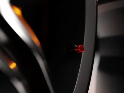 19in Car Wheel Rim 3D model