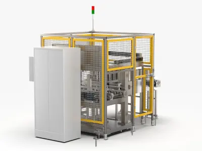 Cylinder Liner Pressing Machine 3D model