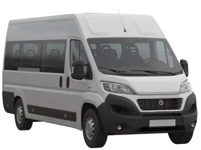 FIAT DUCATO XLWB L4H2 passenger 3D model