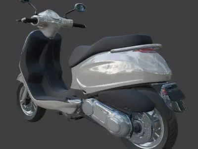 Modern Electric Scooter 3D model purchase