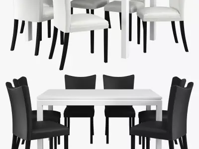 Lamia Dining Table Free 3D model