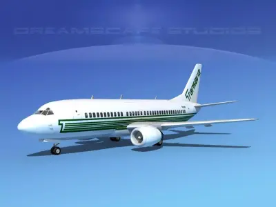Boeing 737-300 Transavia 3D model