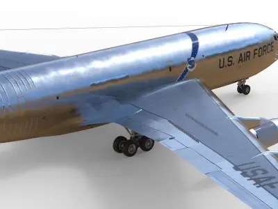 KC-135 A Stratotanker 3D model