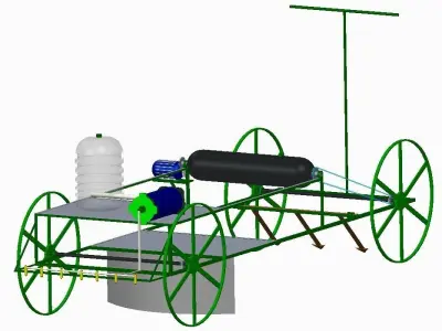 Farming Machine Free 3D model