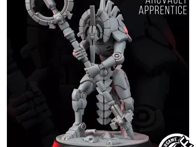 NECROCYBORG ARCVAULT APPRENTICE 3D model