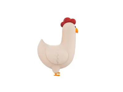 Character160 Chicken 3D model