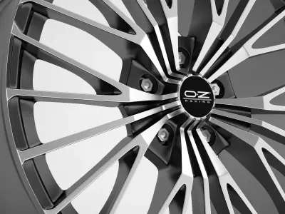 OZ rims collection 3D model