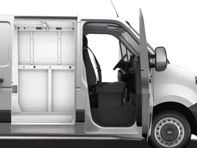 Nissan NV400 Van L1H1 HQ Interior 2021 3D model