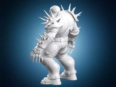 Chaos Terminator Figurine 3D Print Model 3D print model