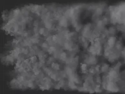 3D Ground Smoke Animation 3D model