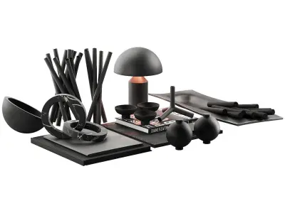 024 BLACK decorative pack PART 1 3D model