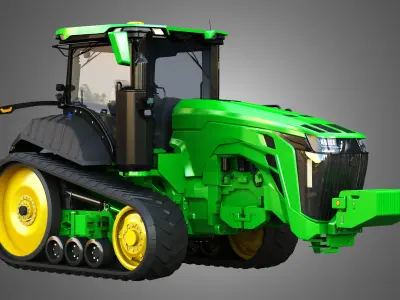 JD - 8RT Series Tractor 3D model