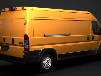 Ram Promaster Cargo 2500 HR 159WB 2020 3D model