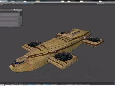 quadropter commercial militari 3D model