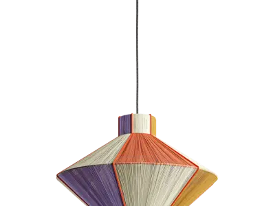  WeraJane Ginger Disc Lamp Model 