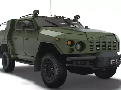 Novator Command Vehicle 2022 3D model