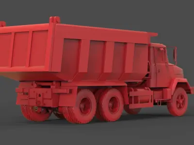 Kraz 65055 3D print model