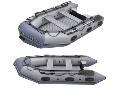 Inflatable Boat 3D model