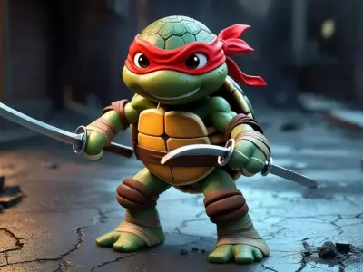 Not Ninja Turtle Free 3D print model