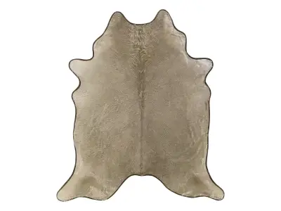 Saddlemans Champagne Cowhide Rug Free 3D model