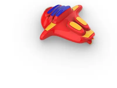 3d Toy jet For toy Lovers Stl files verified 3D print model