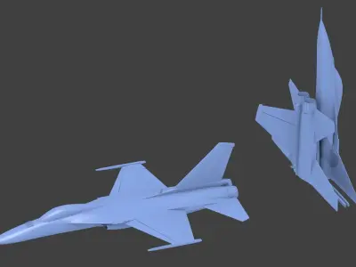 F-CK-1 3D print model