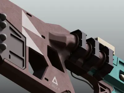 Mastablasta Gun 3D model