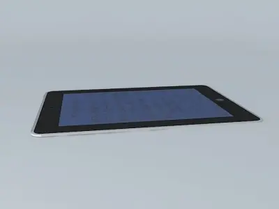 AAO flight schedules on IPad 2 Free 3D model