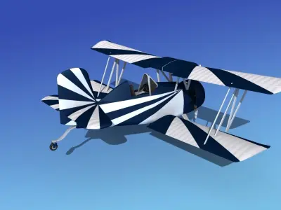 Grumman G-164 AgCat V19 Sport 3D model
