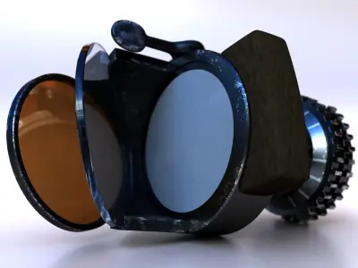 reflector sight j178 3D model