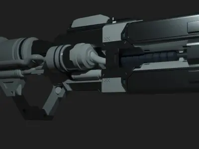 BLASTERS Free low-poly 3D model