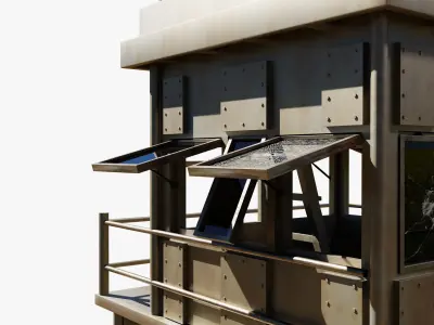 Military Tower 3D model