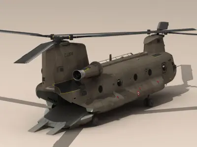CH-47 Esercito Italiano 3D model