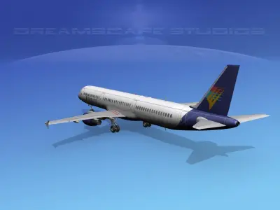 Airbus A321 Air Tours 3D model