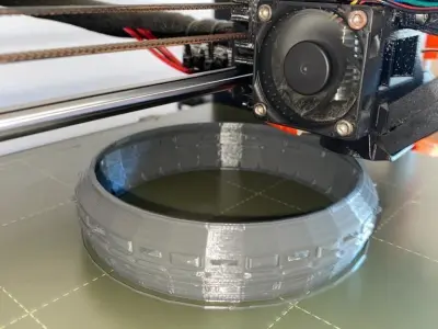 Space Ship Cup Free 3D print model