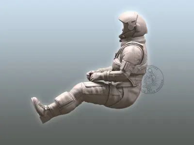 SR-71 Blackbird Pilot 3D print model