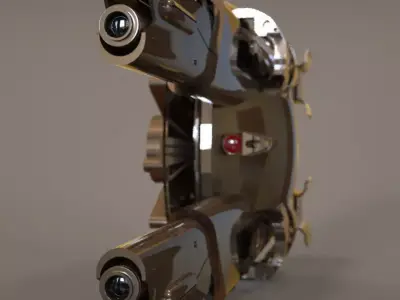 Mech Weapon 3D model