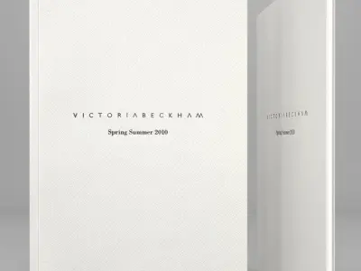 Designer Leaflet -Victoria Beckham LOW POLY Low-poly 3D model