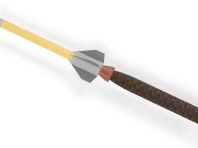 Pantsir S1 Two-Stage Missile 57E6E 3D model