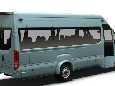 Iveco eDaily Tourus L5H3 2024 3D model