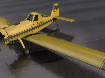 Air Tractor AT-300 3D model