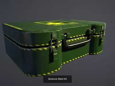 Aid Kits 3D Model Collection