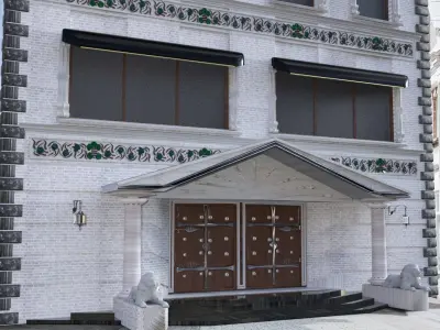 tenement house 3D model