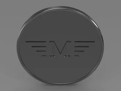 Mansory Logo 3D model