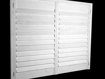 Shutter Blind Free low-poly 3D model