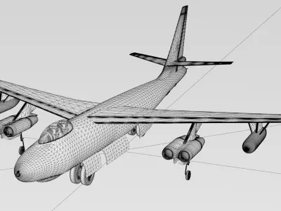 B-47E Stratojet 3D model