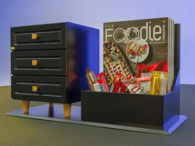 Folder Pack Furniture Desing 3D model